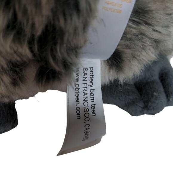 Pottery Barn Teen Electronic Music Phone Speaker Rockin Raccoon Plush Wired 14" - Picture 9 of 9